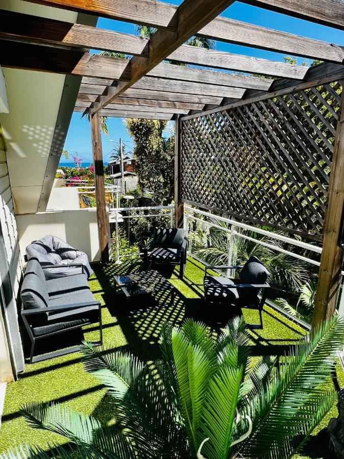 Appart. Avec Grande Terrasse Vue Ocean Lägenhet Saint-Gilles-les Bains Exteriör bild